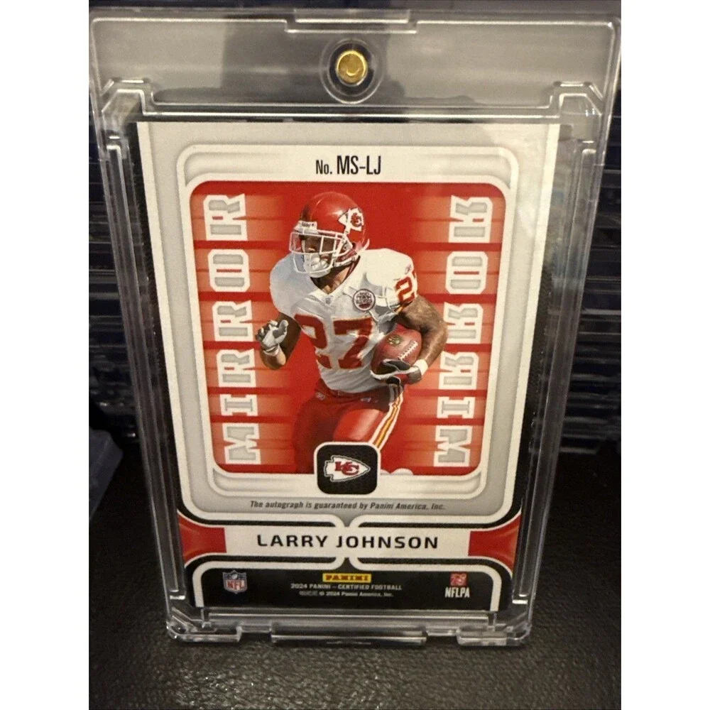 2024 Certified - Mirror Signatures Bronze #MS-LJ Larry Johnson /99 (AU)💥🔥